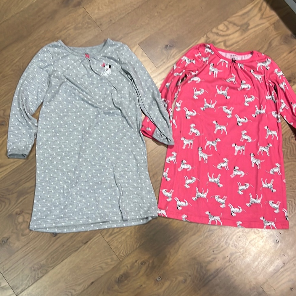 Girls Carters size 4-5 pajama package